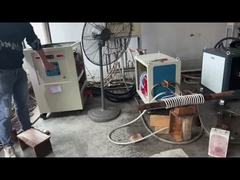 Maszyna do obróbki cieplnej metalu o mocy 60 kW 10-50 kHz z częstotliwością wahania z chłodnikiem przemysłowym