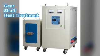 Ogrzewanie indukcyjne o mocy 100 kW do wałów przekładni